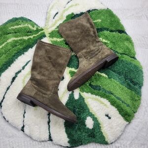 Trask "AUDRA" suede mid calf boot